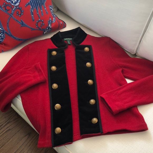Ralph Lauren Jackets & Coats Ralph Lauren Military Jacket Sweater